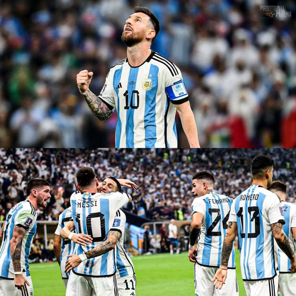 ලෝක කුසලානය මෙසී ප්රමුඛ ආජන්ටිනාවට