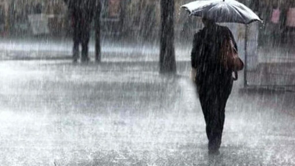 ප්රදේශ කිහිපයකට වැසි