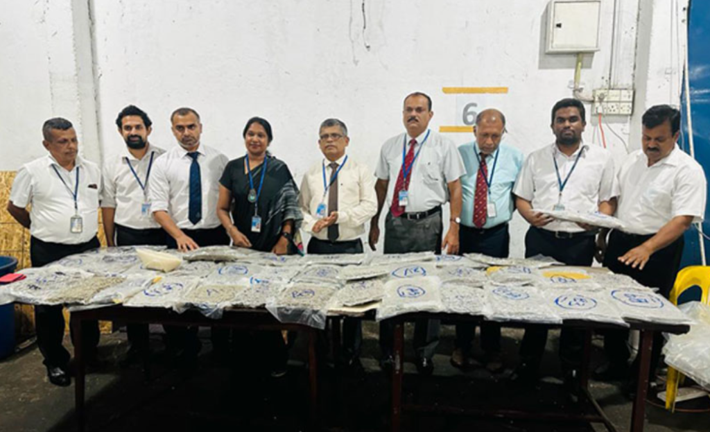 කෝටි 12 ක මත්ද්රව්ය රේගුව අල්ලයි