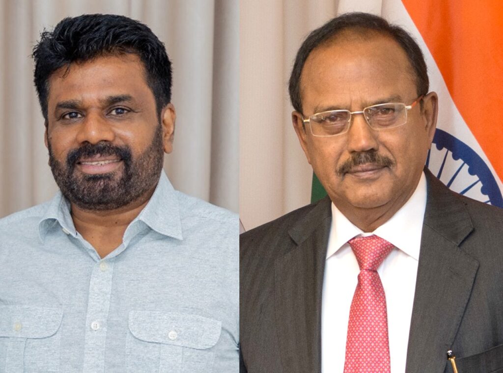 අනුර කුමාර ඉන්දීය ජාතික ආරක්ෂක උපදේශකත් හමුවෙයි