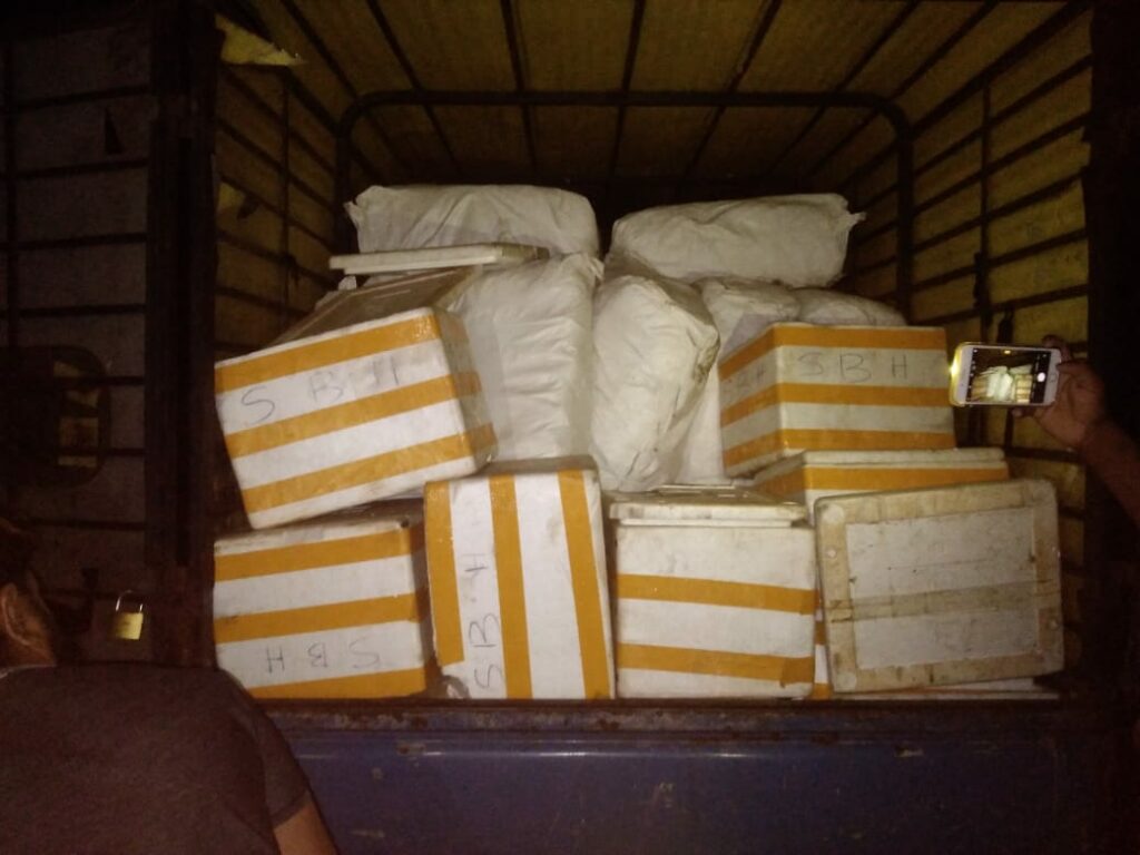 බීඩි කොල කිලෝ 1200 ක් හමුදා බුද්ධි තොරතුරකින් අත්අඩංගුවට