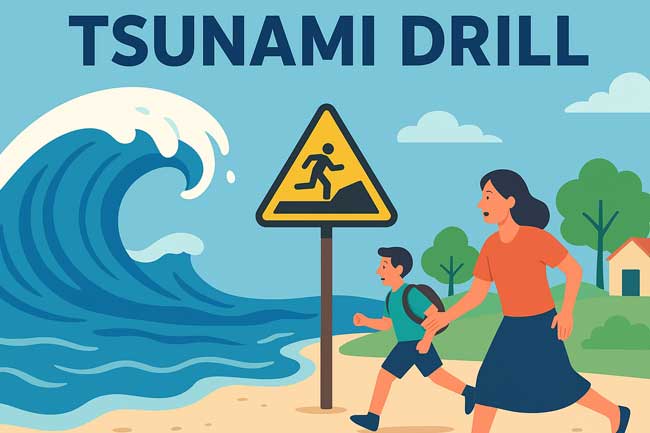 නොවැම්බර් 05 වනදා සුනාමි පෙර සූදානමක්
