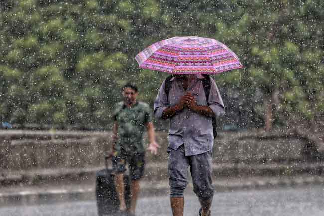 අද කාලගුණය