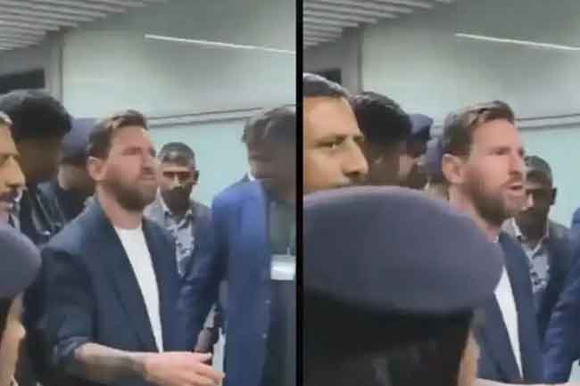 මෙසී ඉන්දියාවට – කොල්කටා නුවරදී උණුසුම් පිළිගැනීමක්