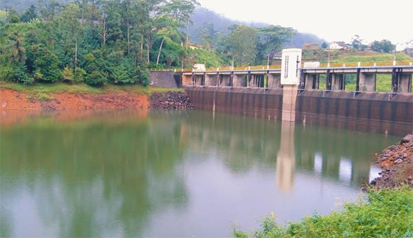 ජලාශවල ජල මට්ටම් ක්රමයෙන් පහළට