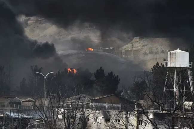 ඉරානයේ ස්ථාන තුනකට ඊශ්රායලයෙන් ප්රහාර