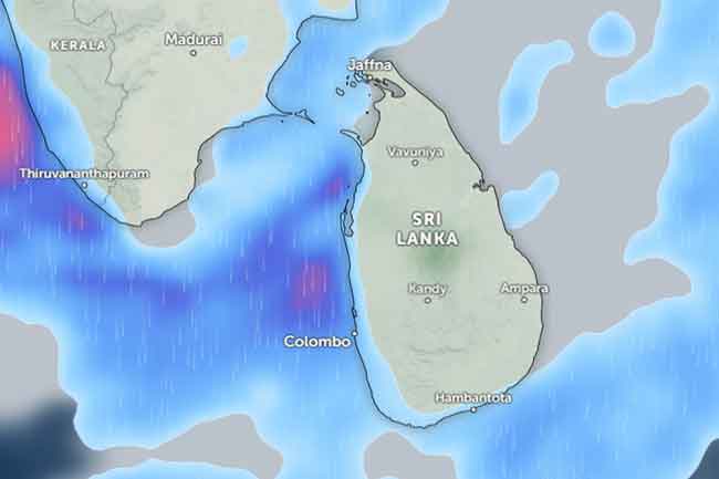 අඩු පීඩන කලාපය ක්රමයෙන් දුර්වල වෙයි