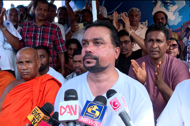 සලේ වෙනුවෙන් පැවැත් වූ සත්යග්රහය තාවකාලිකව නවත්වයි