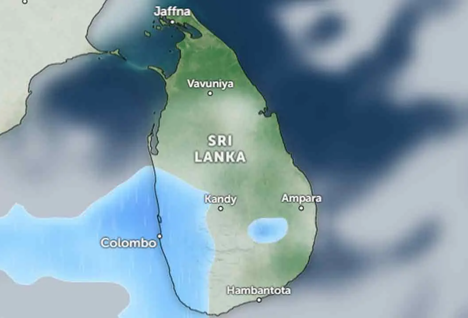 ඉදිරි පැය 36 සඳහා කාලගුණ අනාවැකිය