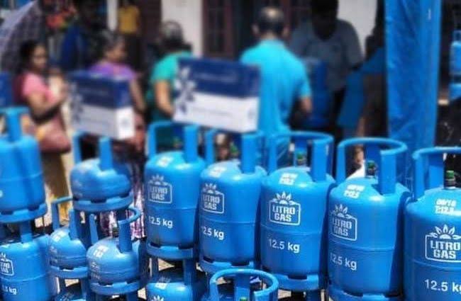 ලිට්රෝ ගෑස් මිල පහළට