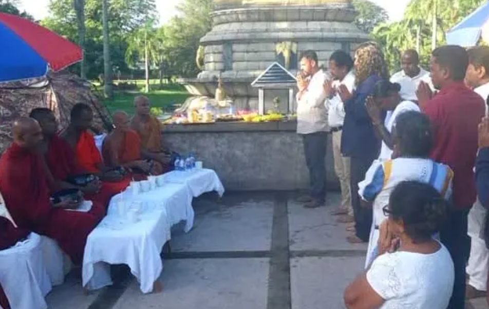 ඥානසාර හිමිට නිදහස ඉල්ලන සත්යග්රහය අද 9වන දිනටත්